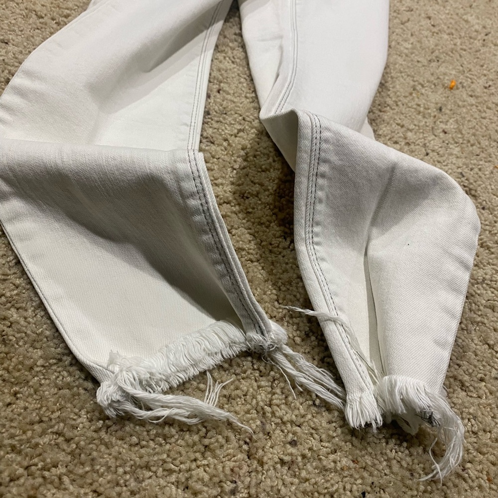 Lucky Brand Women's Cream Sasha Straight Leg Jeans-00/24 - Picture 10 of 10